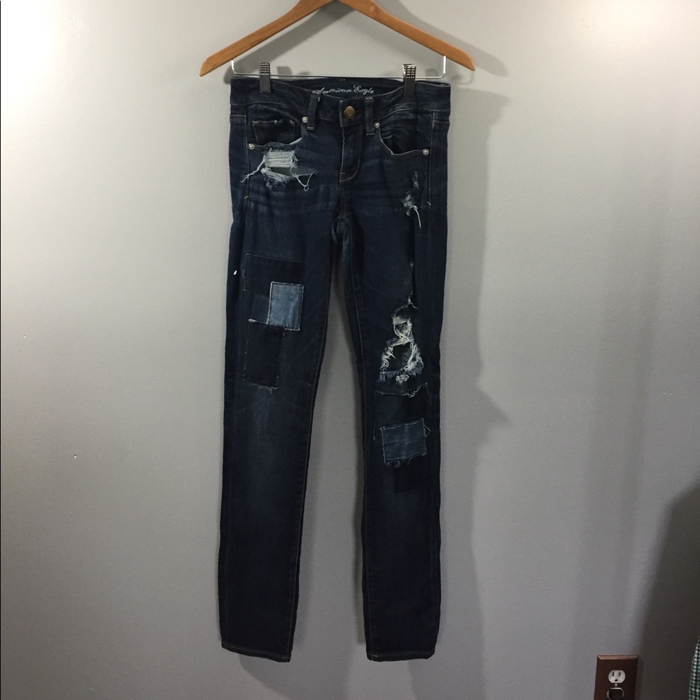 AE Patchwork Jeans - Picture 2 of 6